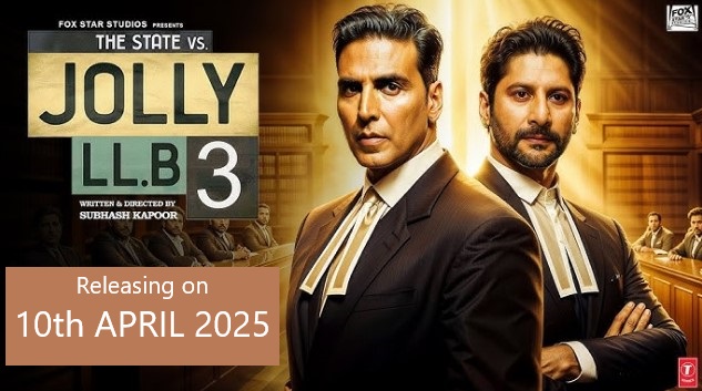 Jolly LLB 3 : Legal drama black comedy, Story Line, Review, Cast & Release Date