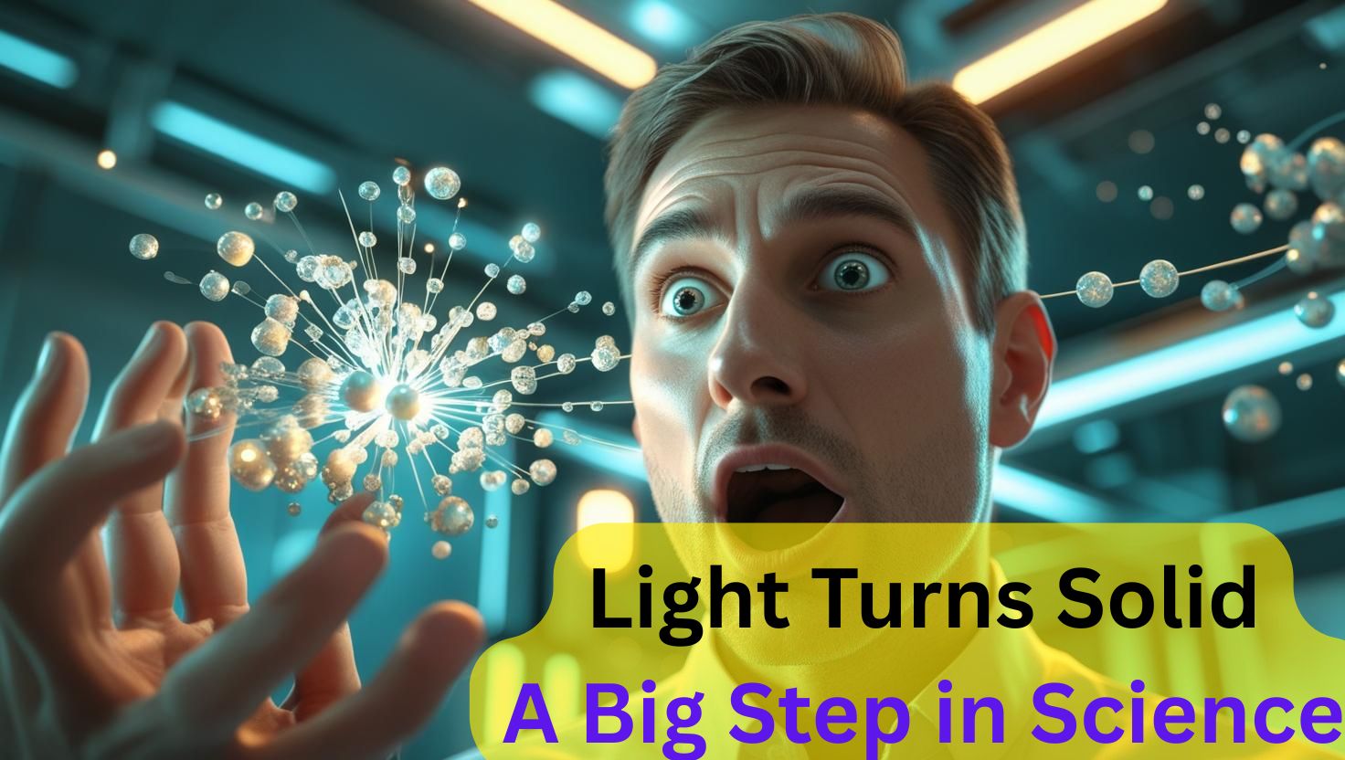 Super Solid Light: Light Turns solid, A Big step in science, Excited ???