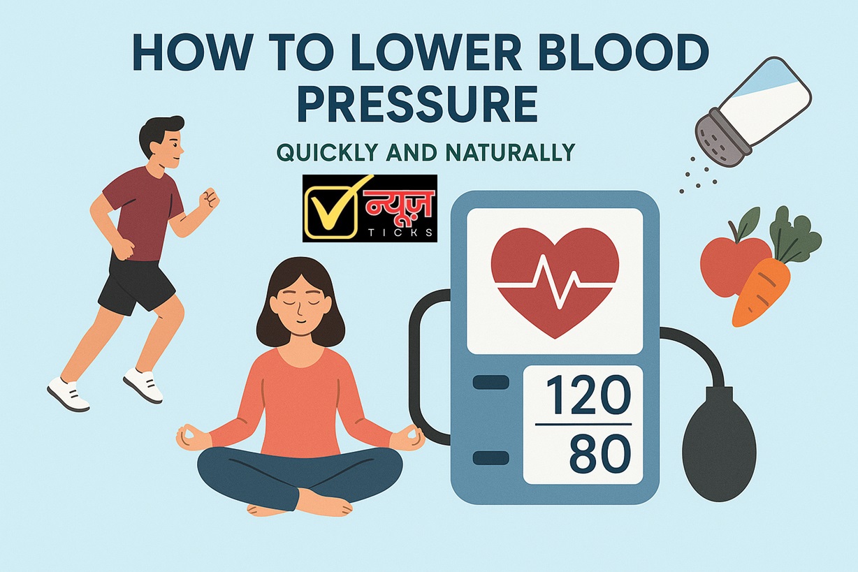 Top 5 Ways to Lower Blood Pressure Naturally; Hypertension Control Tips