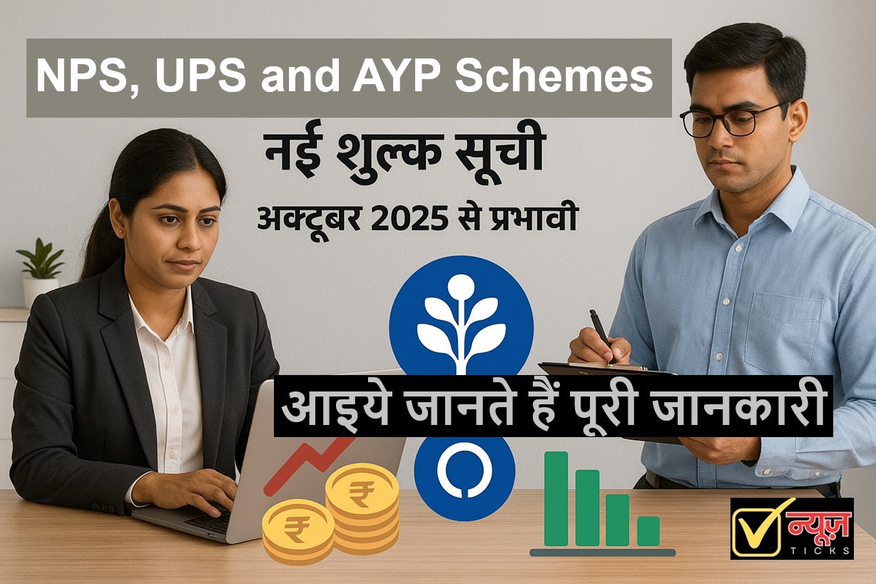 NPS UPS and APY New Fee List: Effective From October 2025,Explore Full Details