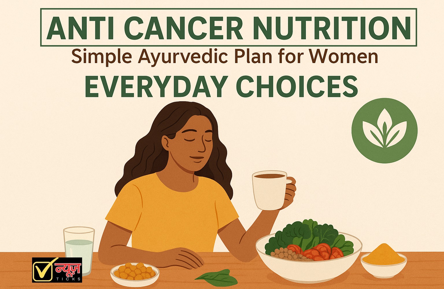 Anti Cancer Nutrition; Simple Ayurvedic Plan for Women, Everyday Choices