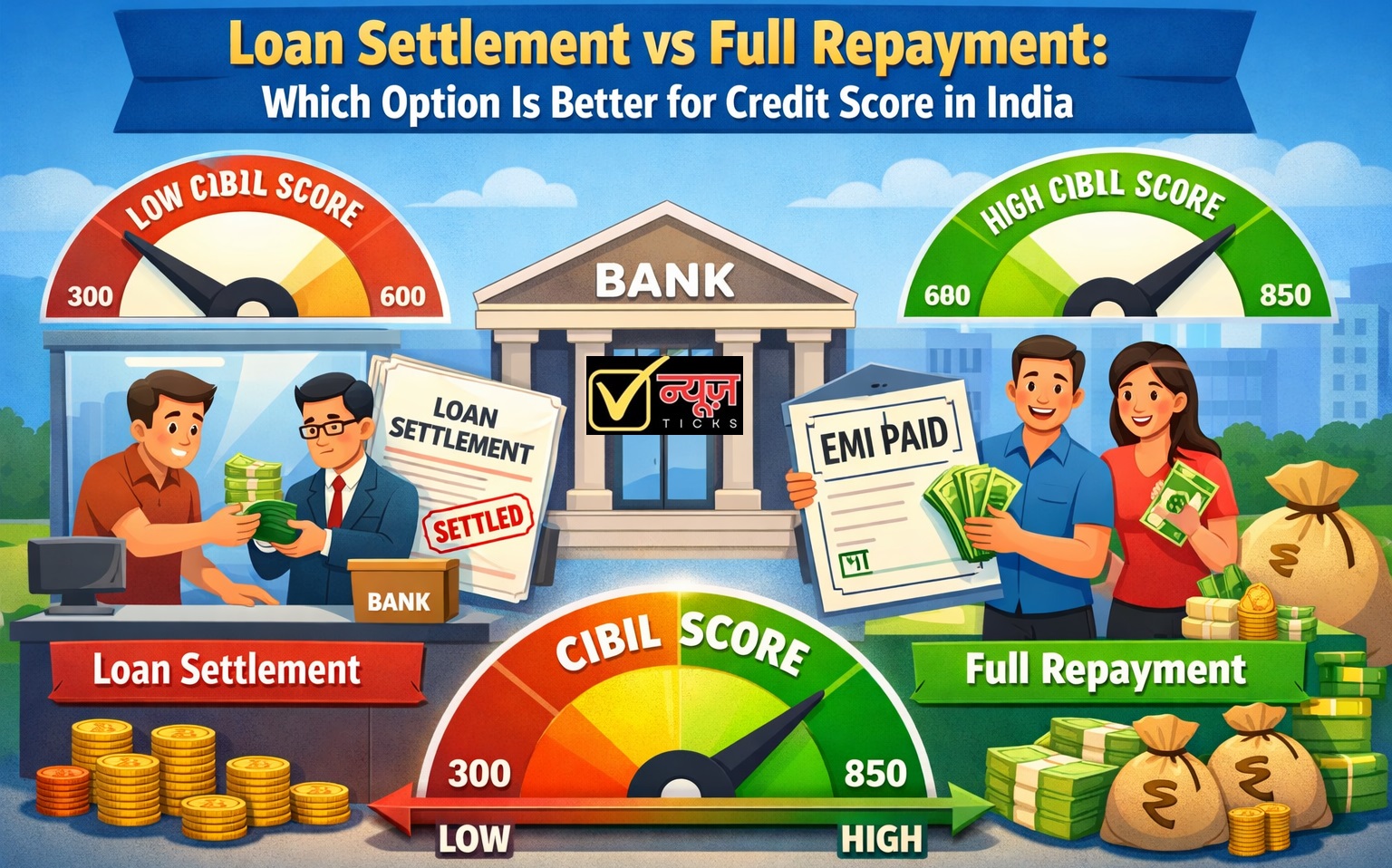Loan Settlement vs Full Repayment: Which Option Is Better for Credit Score in India
